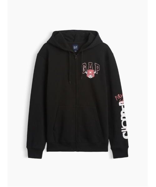 GAP(ギャップ)の「ONE PIECE ヴィンテージソフト ジップアップパーカー(パーカー・メンズ・ブラック/オフホワイト・S/XL/M/L/XS)」の10枚目の写真