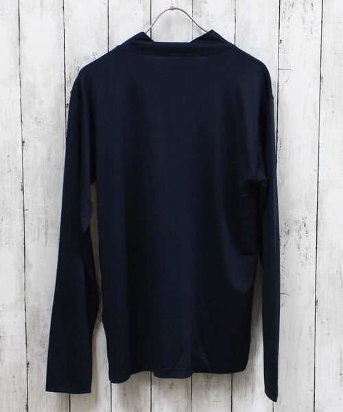 ZI-ON（ジーオン）の「長袖ZIPラッシュガード フード メンズ（Tシャツ/カットソー・メンズ・イエロー系その他/ブルー系その他/ネイビー/ブラック/チャコールグレー/オフホワイト/イエロー/ホワイト系その他/ブラック系その他/グレー系その他・M/XL/L）」の12枚目の写真