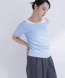 NATURAL BEAUTY BASIC | レイヤードライクカットソー(Tシャツ/カットソー)