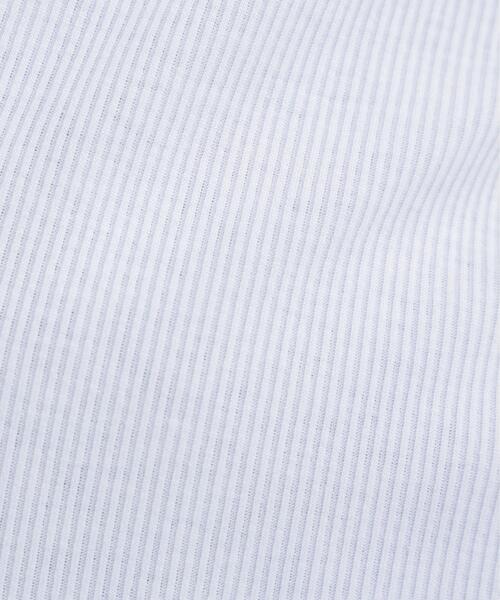 NATURAL BEAUTY BASIC（ナチュラルビューティーベーシック）の「レイヤードライクカットソー（Tシャツ/カットソー・レディース・ブルー/グレー/チャコールグレー・ﾌﾘ-）」の20枚目の写真