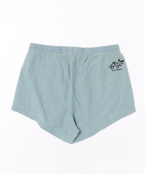 KENZO(ケンゾー)の「'KENZO Sounds' ショーツ イン ウォッシュド シャンブレー(デニムパンツ・レディース・ブルー系その他7・MEDIUM/SMALL)」の8枚目の写真