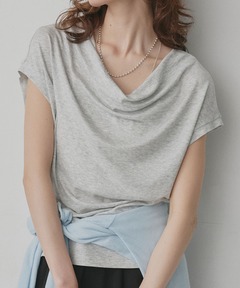 3way drape t-shirt（3ウェイドレープティーシャツ）（Tシャツ