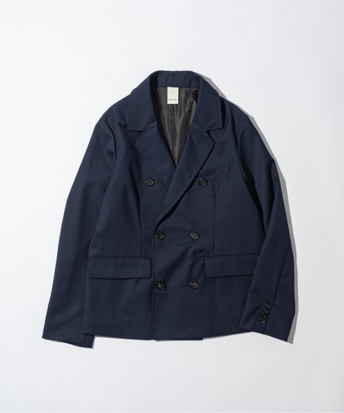 CASPER JOHN(キャスパージョン)の「Wool tailored jacket/ウールテーラードジャケット(テーラードジャケット・メンズ・グリーン/ネイビー/ブラック/ダークブラウン/チャコールグレー・LARGE/X-SMALL/SMALL/MEDIUM)」の19枚目の写真