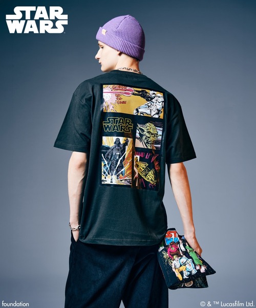 glamb(グラム)の「STAR WARS/2-Pack Tee / スター・ウォーズ/2パックT(Tシャツ/カットソー・メンズ・ブラック・S/M/L)」の14枚目の写真