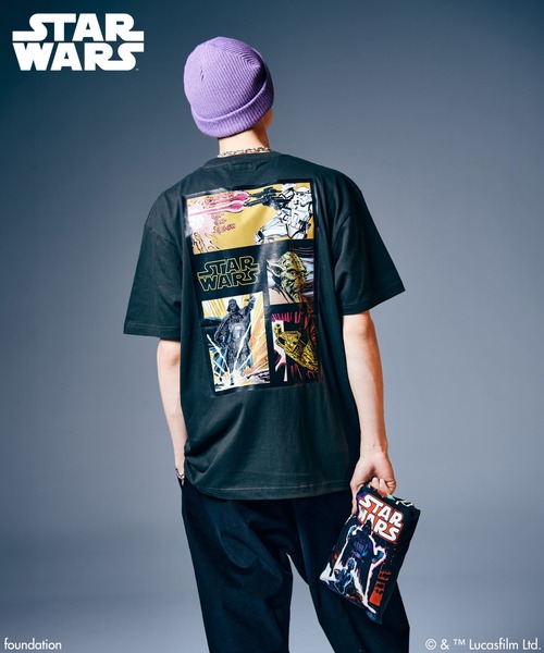 glamb(グラム)の「STAR WARS/2-Pack Tee / スター・ウォーズ/2パックT(Tシャツ/カットソー・メンズ・ブラック・S/M/L)」の13枚目の写真