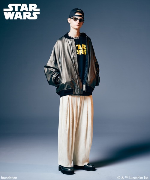 glamb(グラム)の「STAR WARS/2-Pack Tee / スター・ウォーズ/2パックT(Tシャツ/カットソー・メンズ・ブラック・S/M/L)」の11枚目の写真