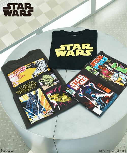 glamb(グラム)の「STAR WARS/2-Pack Tee / スター・ウォーズ/2パックT(Tシャツ/カットソー・メンズ・ブラック・S/M/L)」の8枚目の写真