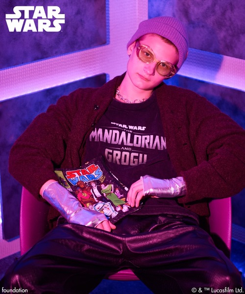 glamb(グラム)の「STAR WARS/2-Pack Tee / スター・ウォーズ/2パックT(Tシャツ/カットソー・メンズ・ブラック・S/M/L)」の4枚目の写真