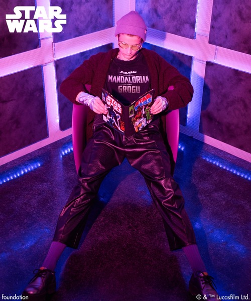 glamb(グラム)の「STAR WARS/2-Pack Tee / スター・ウォーズ/2パックT(Tシャツ/カットソー・メンズ・ブラック・S/M/L)」の2枚目の写真