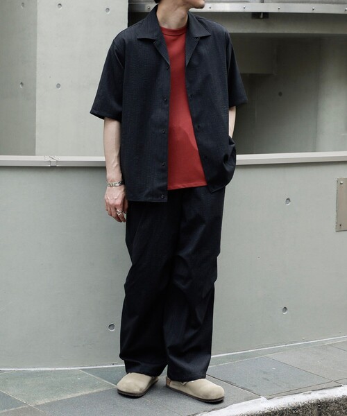marka(マーカ)の「【marka/マーカ】別注KNEE TUCK PANTS(その他パンツ・メンズ・ブラック・1/2)」の8枚目の写真