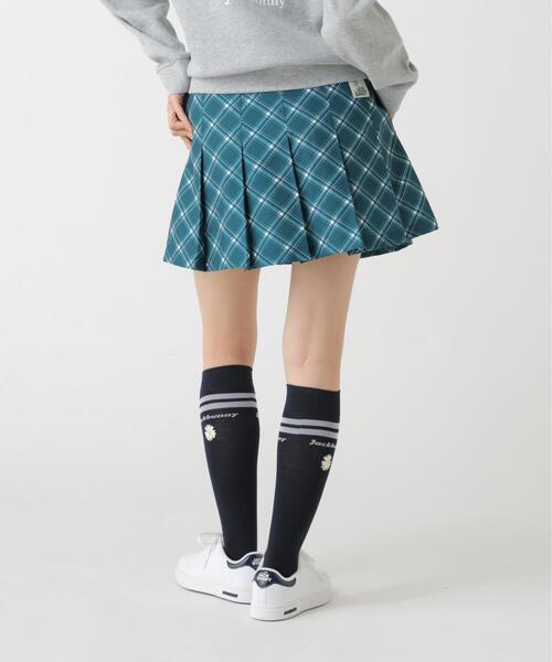 Jack Bunny!!(ジャックバニー)の「【Jack Bunny!!】バイアスチェック吸水速乾プリーツスカート(スカート・レディース・グリーン/ホワイト・MEDIUM/LARGE)」の17枚目の写真