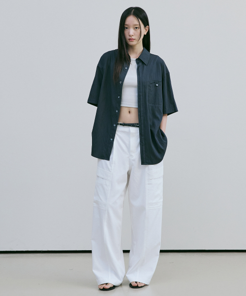 BER DE NOIR(ベールドノワール)の「モノカーゴパンツ(ホワイト)(その他パンツ・レディース・その他・LARGE/MEDIUM/SMALL)」の2枚目の写真