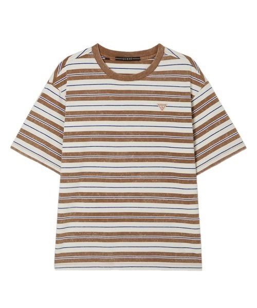 Guess（ゲス）の「UNI S/SLV TEE SHIRT Tシャツ 半袖（Tシャツ/カットソー・メンズ・キャメル・LARGE/MEDIUM/ONE SIZE/X-LARGE）」の3枚目の写真