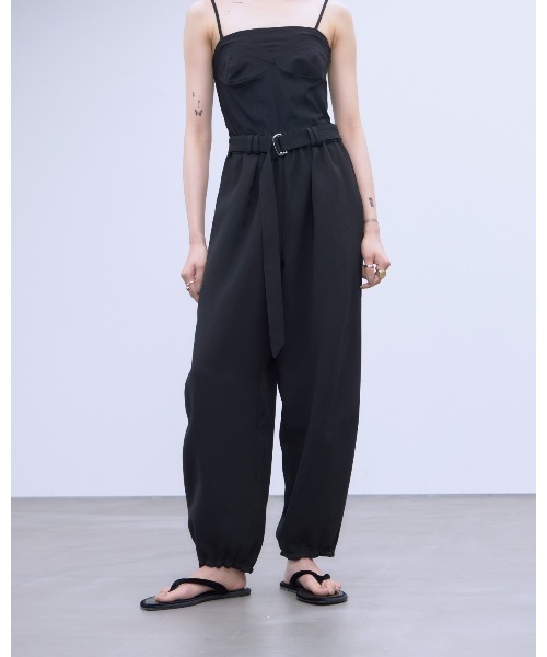 BUSTIER DESIGN OVERALLS / ビスチェ デザイン オーバーオール