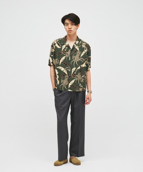 JOURNAL STANDARD(ジャーナルスタンダード)の「ヴィンテージ アロハ オープンカラー シャツ(シャツ/ブラウス・メンズ・ブラック/カーキ/パープル・MEDIUM/LARGE)」の11枚目の写真