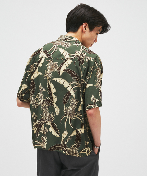 JOURNAL STANDARD(ジャーナルスタンダード)の「ヴィンテージ アロハ オープンカラー シャツ(シャツ/ブラウス・メンズ・ブラック/カーキ/パープル・MEDIUM/LARGE)」の15枚目の写真