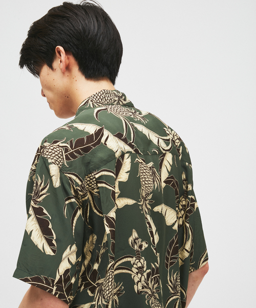 JOURNAL STANDARD(ジャーナルスタンダード)の「ヴィンテージ アロハ オープンカラー シャツ(シャツ/ブラウス・メンズ・ブラック/カーキ/パープル・MEDIUM/LARGE)」の17枚目の写真