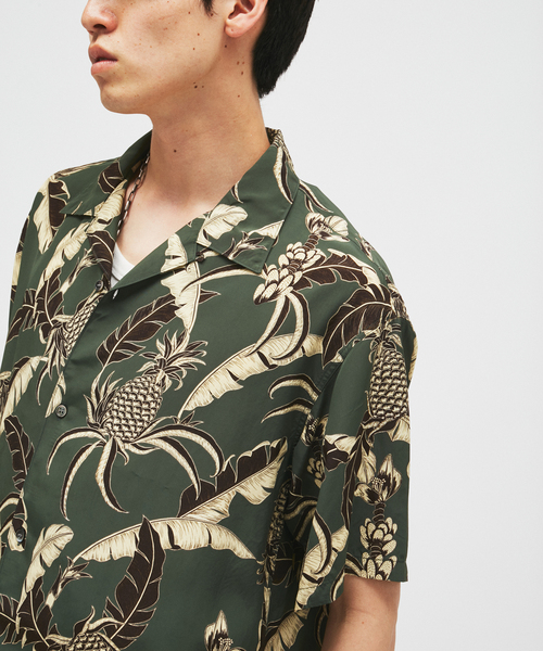 JOURNAL STANDARD(ジャーナルスタンダード)の「ヴィンテージ アロハ オープンカラー シャツ(シャツ/ブラウス・メンズ・ブラック/カーキ/パープル・MEDIUM/LARGE)」の18枚目の写真