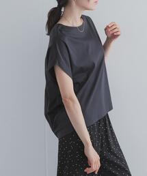 URBAN RESEARCH DOORS | 『UR TECH』サマシェアバックタックコクーンプルオーバー|UVカット/日除け/接触冷感/抗菌防臭/Tシャツ(Tシャツ/カットソー)