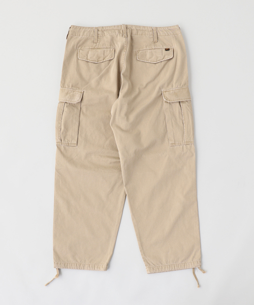 Alpha Industries（アルファインダストリーズ）の「ALPHA INDUSTRIES / アルファ インダストリーズ CLASSIC CARGO PANTS（カーゴパンツ・メンズ・グリーン/ブラック/カーキ・SMALL/LARGE/MEDIUM）」の4枚目の写真