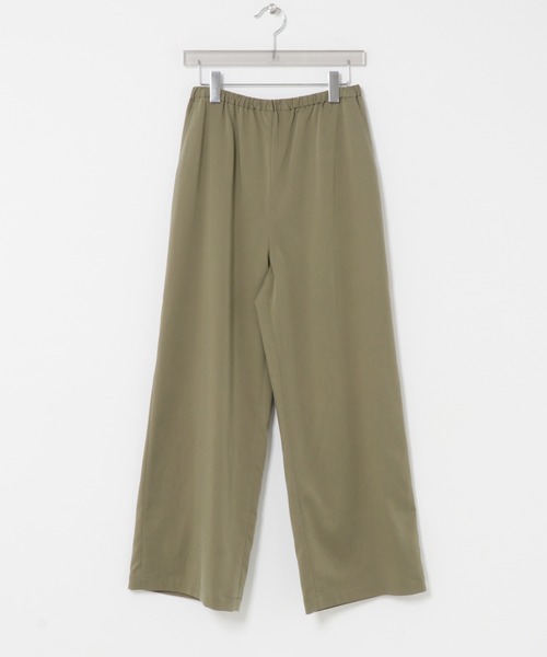 URBAN RESEARCH(アーバンリサーチ)の「キュプラストレッチイージーパンツ(その他パンツ・レディース・ブラック/カーキ・38/36)」の6枚目の写真