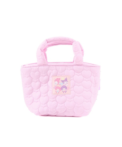 THE BAREFOOT(ベアフット)の「【 Monchhichi x sanrio / モンチッチ x サンリオ 】 キルティング生地ランチバッグ SKE(トートバッグ・レディース・その他1・FREE)」の1枚目の写真