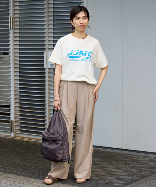 IENA（イエナ）の「《/接触冷感/防シワ》Cool touchイージースラックス（スラックス・レディース・ブラウン/ベージュ系その他・38/36/34）」の5枚目の写真