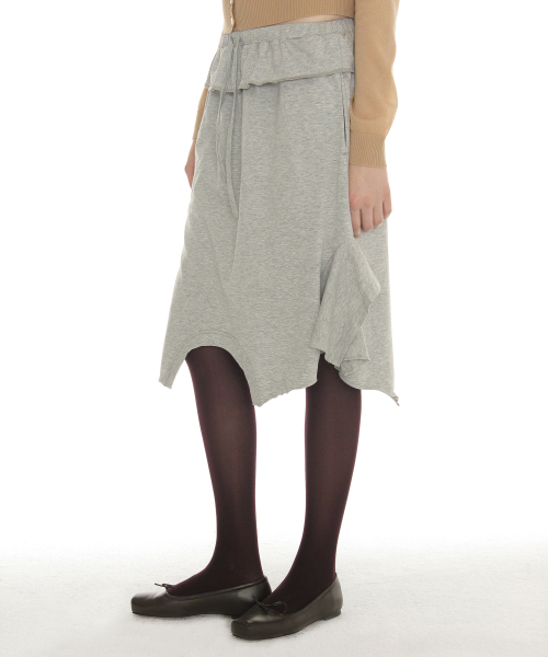 PARTIMENTO WOMEN（パルティメントウィメン）の「リバースTシャツミディスカート_メランジ（スカート・レディース・その他・SMALL/MEDIUM）」の9枚目の写真