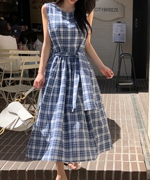 ノースリウエストマークロングワンピース