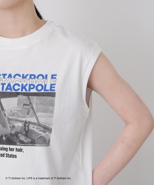 GOOD ROCK SPEED(グッドロックスピード)の「GOOD ROCK SPEED/LIFE PICTURE COLLECTION French sleeve White(Tシャツ/カットソー・レディース・ホワイト・FREE)」の13枚目の写真