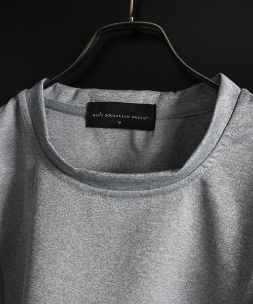 neos(ネオス)の「【NEOS】トップス Tシャツ ポリスウェット パンツ 上下 セットアップ 薄手 ワンマイルウェア ルームウェア 部屋着 ユニセックス メンズ レディース(セットアップ・メンズ・グレー/ブラック・MEDIUM/LARGE)」の20枚目の写真