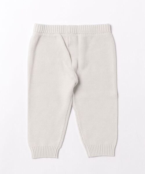 agnes b.(アニエスベー)の「ベビー "b." ロゴ コットン フルレングス パンツ(その他パンツ・キッズ・グレー系その他・85/80/70)」の2枚目の写真