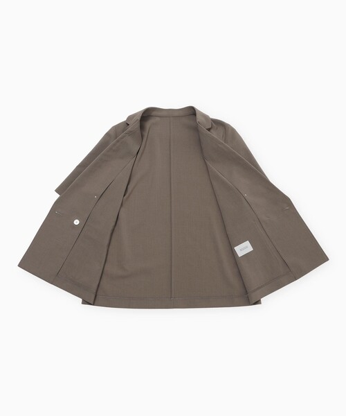 MACKINTOSH PHILOSOPHY(マッキントッシュ フィロソフィー)の「リネンミックスハーフスリーブジャケット(テーラードジャケット・レディース・ベージュ系その他4/ダークネイビー・38/36)」の11枚目の写真