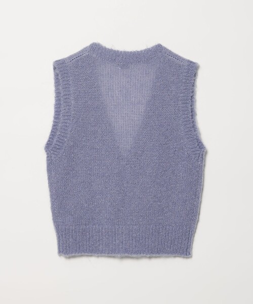 Steven Alan(スティーブンアラン)の「<Steven Alan>ウール モヘヤ ナイロン ダブルボタン ベスト(ベスト・レディース・ネイビー/ライトピンク/ライラック・FREE)」の21枚目の写真