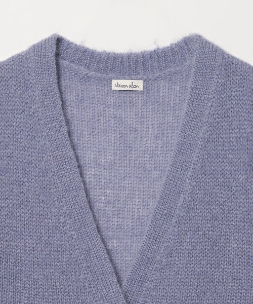 Steven Alan(スティーブンアラン)の「<Steven Alan>ウール モヘヤ ナイロン ダブルボタン ベスト(ベスト・レディース・ネイビー/ライトピンク/ライラック・FREE)」の22枚目の写真