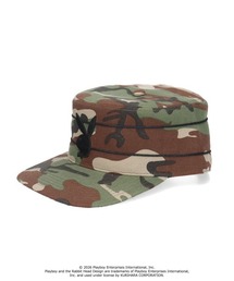 PLAYBOY（プレイボーイ）の「PLAYBOY  PILLBOX CAP / プレイボーイ（キャップ）」