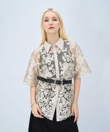 HARE | VINTAGEレースシャツ(HARE)(シャツ/ブラウス)