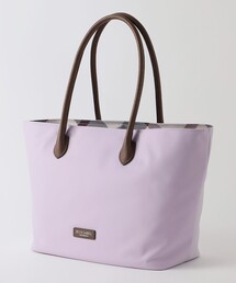 パーシャルクレストブリッジチェックナイロントート
