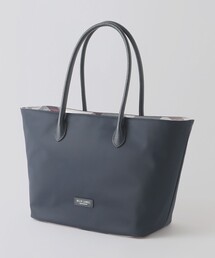 パーシャルクレストブリッジチェックナイロントート