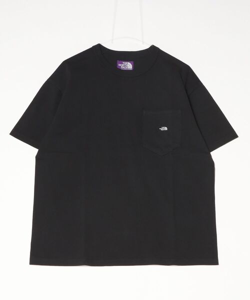 THE NORTH FACE PURPLE LABEL(ザ ノースフェイス パープルレーベル)の「THE NORTH FACE PURPLE LABEL/8oz Field Pocket Tee(Tシャツ/カットソー・メンズ・オフホワイト/ブラック/ブルーグレー・M/L)」の1枚目の写真