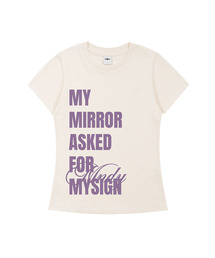 Signed by ME スリムフィット半袖Tシャツ