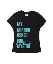Signed by ME スリムフィット半袖Tシャツ