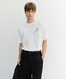 HEART D LOGO T-SHIRT_UNISEX_UDTS6B140_OFF WHITE