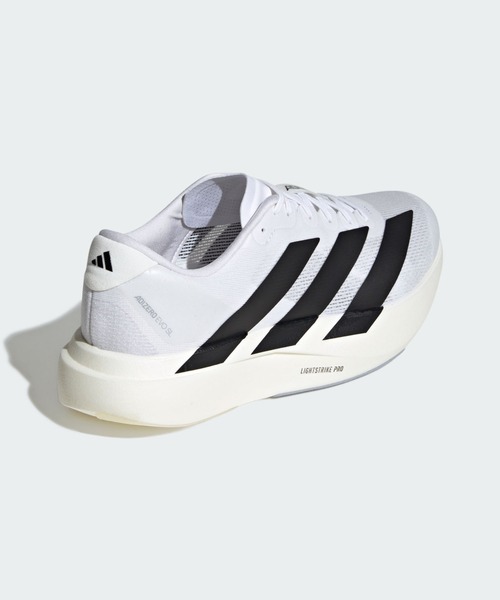 adidas(アディダス)の「アディゼロ EVO SL / Adizero EVO SL / ランニングシューズ / アディダス adidas(スニーカー・メンズ・ホワイト×ブラック・26.5cm/27.0cm/27.5cm/28.0cm/28.5cm/29.0cm/25.0cm/25.5cm/26.0cm)」の5枚目の写真