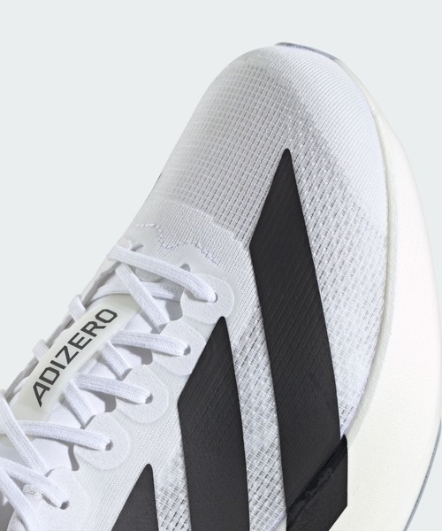 adidas(アディダス)の「アディゼロ EVO SL / Adizero EVO SL / ランニングシューズ / アディダス adidas(スニーカー・メンズ・ホワイト×ブラック・26.5cm/27.0cm/27.5cm/28.0cm/28.5cm/29.0cm/25.0cm/25.5cm/26.0cm)」の8枚目の写真