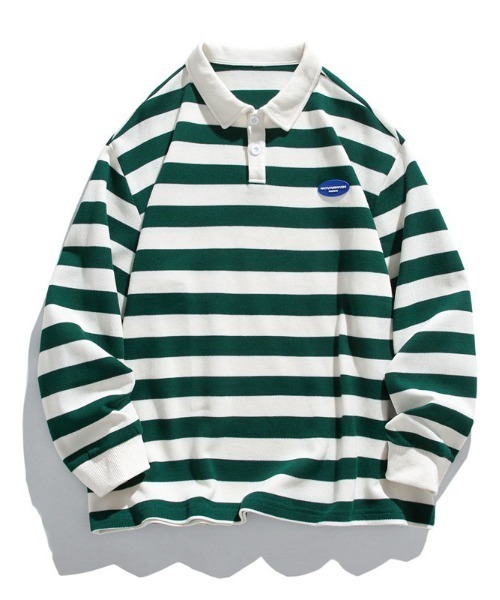 DS Wide Border Polo — рубашка поло