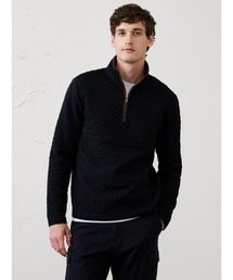 BANANA REPUBLIC FACTORY STORE（バナナリパブリック ファクトリーストア）の「BANANA REPUBLIC FACTORY STORE  ダイヤモンドキルトクォータージッププルオーバー（スウェット）」