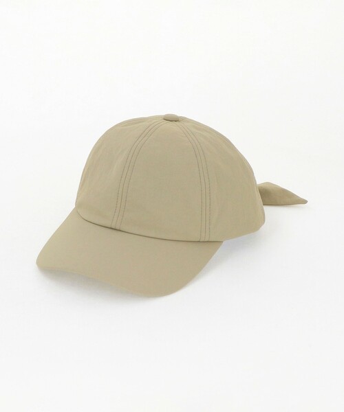 BEAUTY&YOUTH UNITED ARROWS(ビューティーアンドユースユナイテッドアローズ)の「バックリボン キャップ(キャップ・レディース・ダークグレー/ベージュ・FREE)」の2枚目の写真