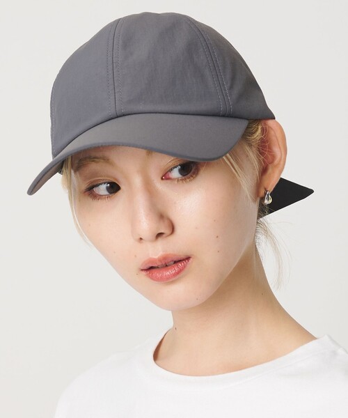 BEAUTY&YOUTH UNITED ARROWS(ビューティーアンドユースユナイテッドアローズ)の「バックリボン キャップ(キャップ・レディース・ダークグレー/ベージュ・FREE)」の12枚目の写真