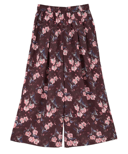 MELROSE claire(メルローズ クレール)の「【フラワーPT&無地アソートタックパンツ】(その他パンツ・レディース・ボルドー/ブルー/ネイビー/モカ・3/2)」の15枚目の写真